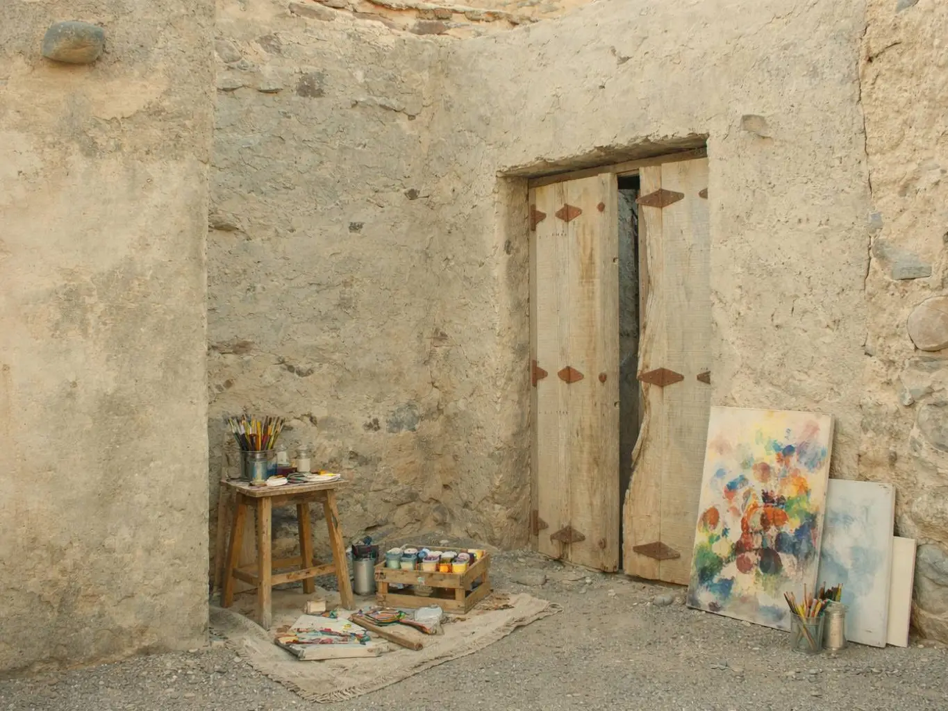 البرتقال و الشاي Art Therapy | تجربة فنية صباحية للترويح النفسي