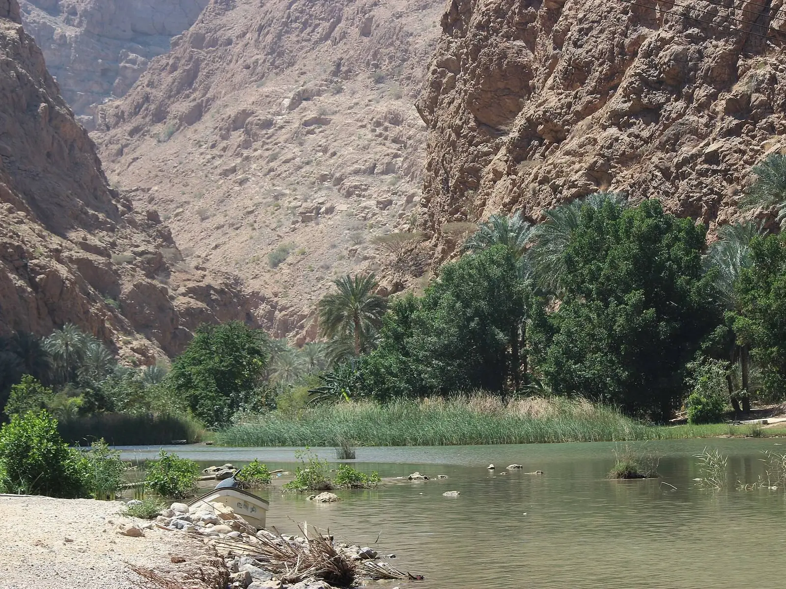 Photo of Wadi Shab hiking trail