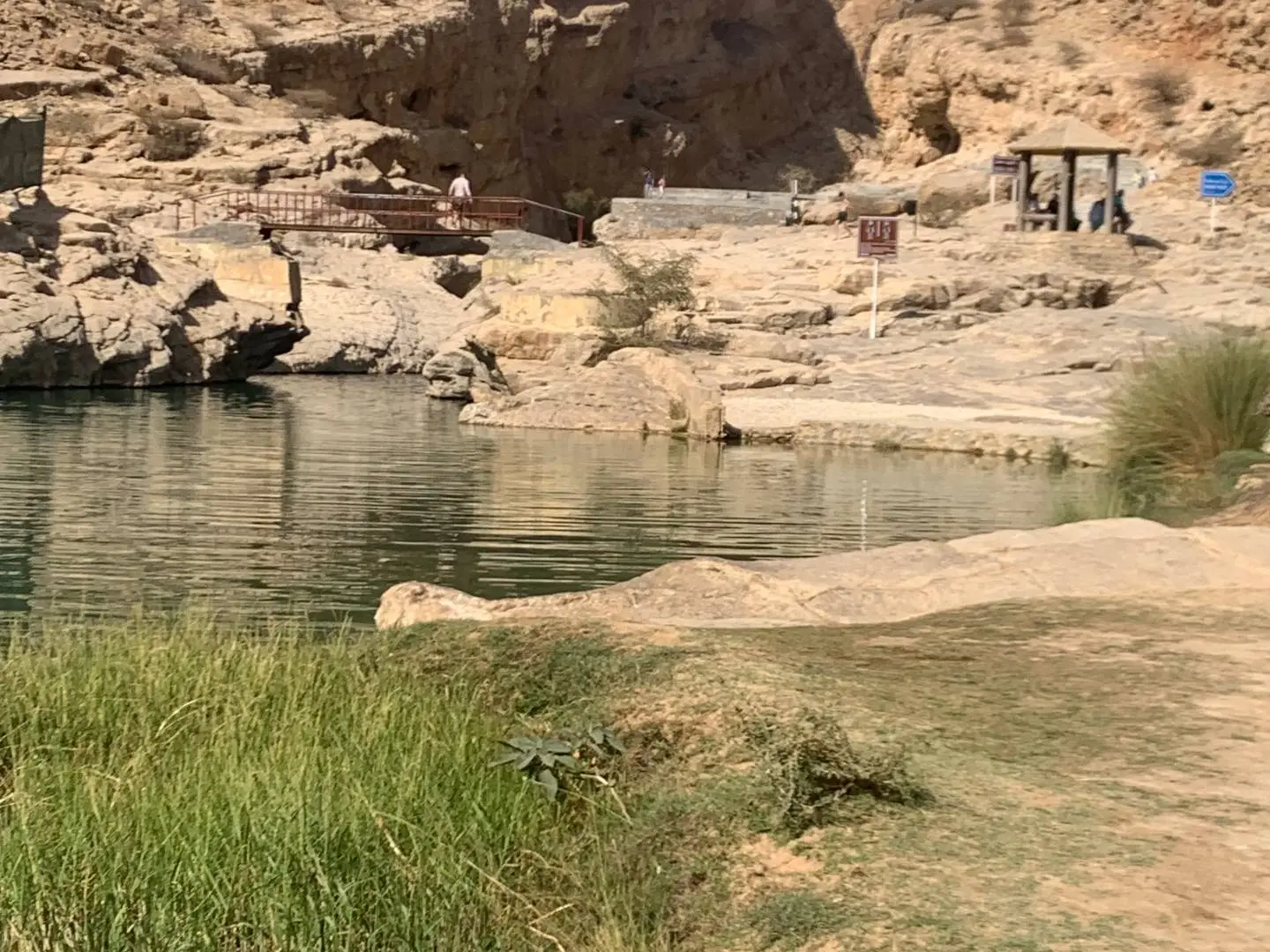 وادي بني خالد و صحره وهيبه 