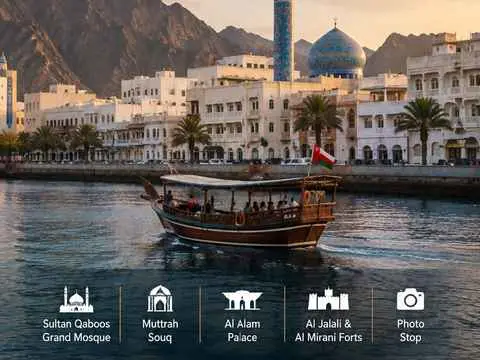 Main tour image for Muscat Half-Day Group Excursion.