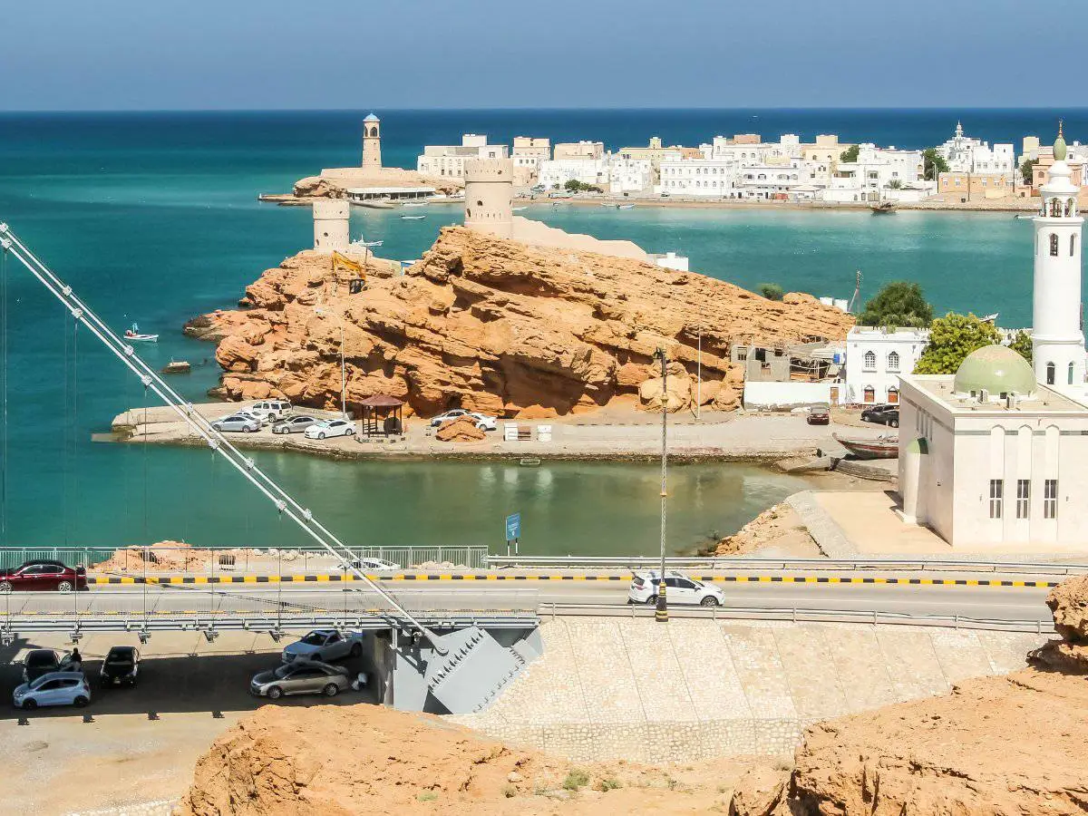 صورة جسر العيجة المعلق (خور البطح)