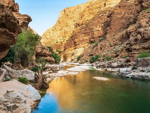 Photo of Wadi Shab hiking trail