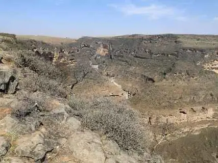 صورة نقطة مشاهدة جبل سمحان