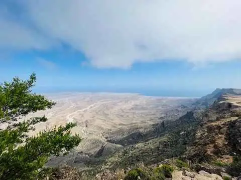 صورة نقطة مشاهدة جبل سمحان