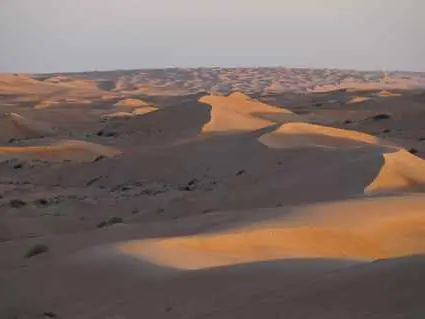 صورة كثبان رمال الشرقية (وهيبة) العالية (مطل الشروق والغروب)
