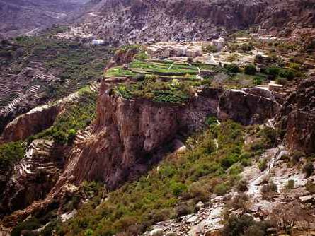 Photo of Terraced hanging gardens & falaj-irrigated orchards