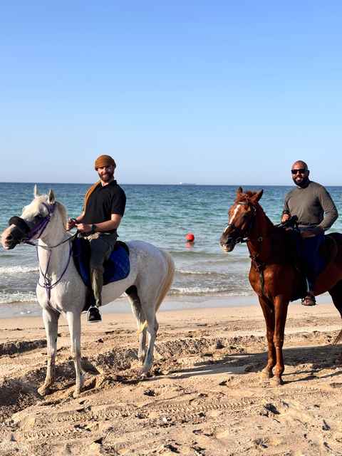 Main tour image for Sunset Beach Horse Riding Tour