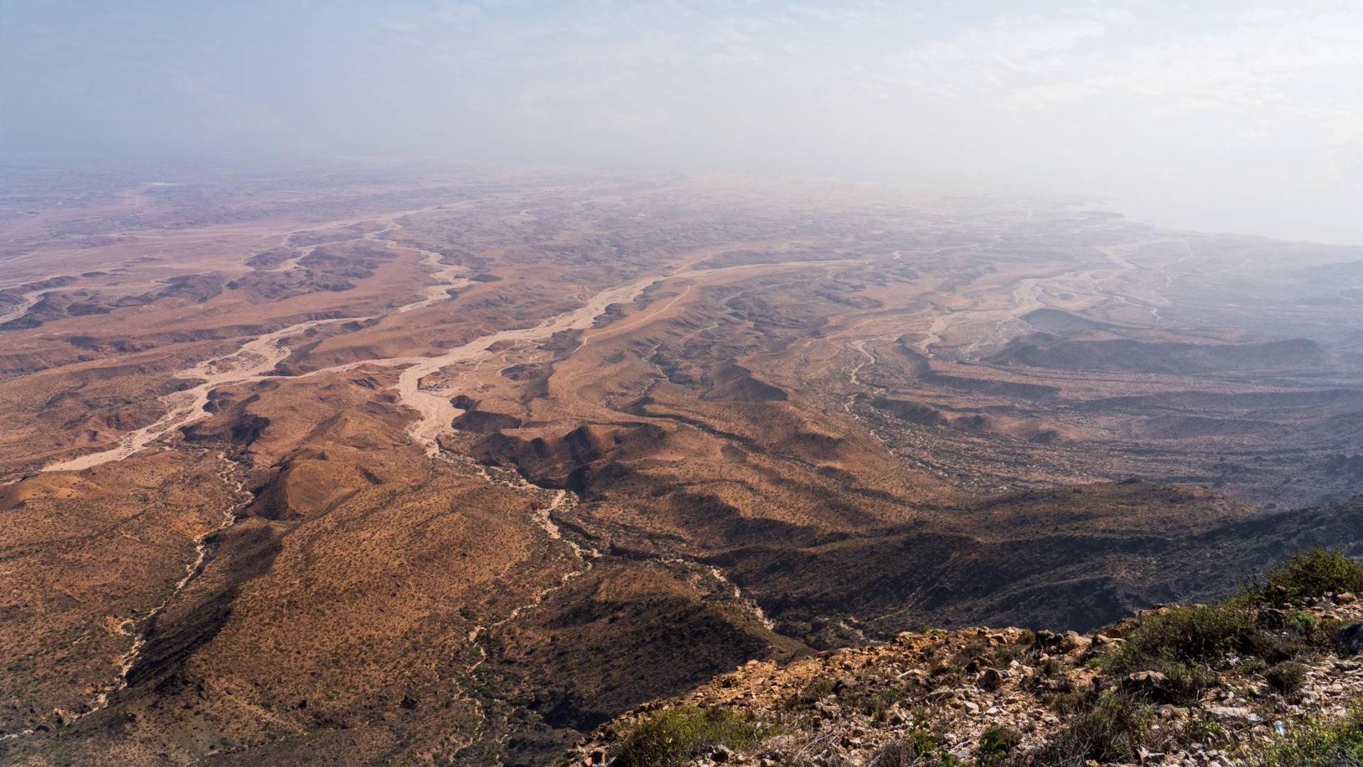 صورة نقطة مشاهدة جبل سمحان